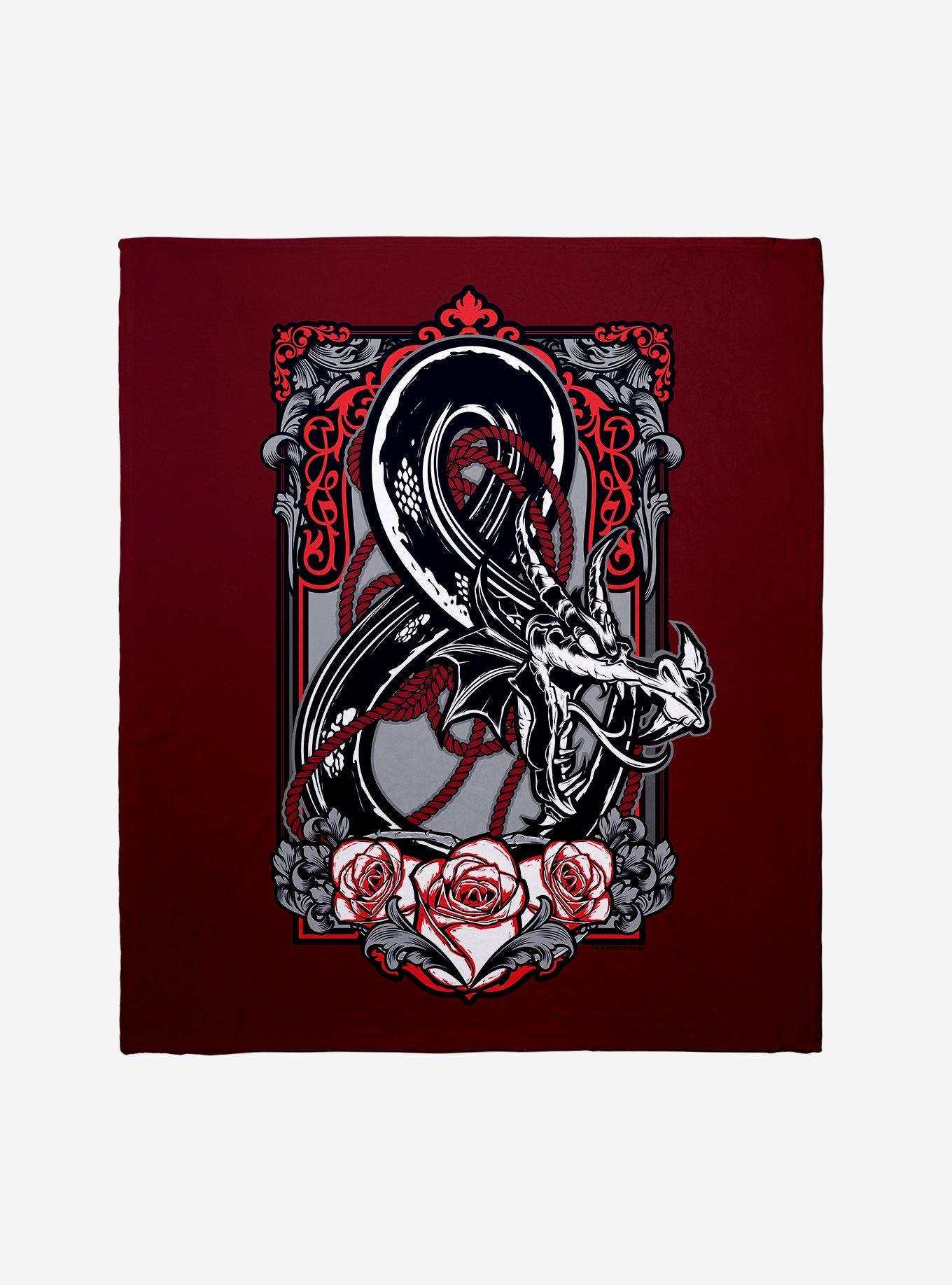 Dungeons & Dragons Ampers& Roses Throw Blanket, , hi-res