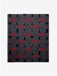 Dungeons & Dragons Classes Pattern Throw Blanket, , hi-res
