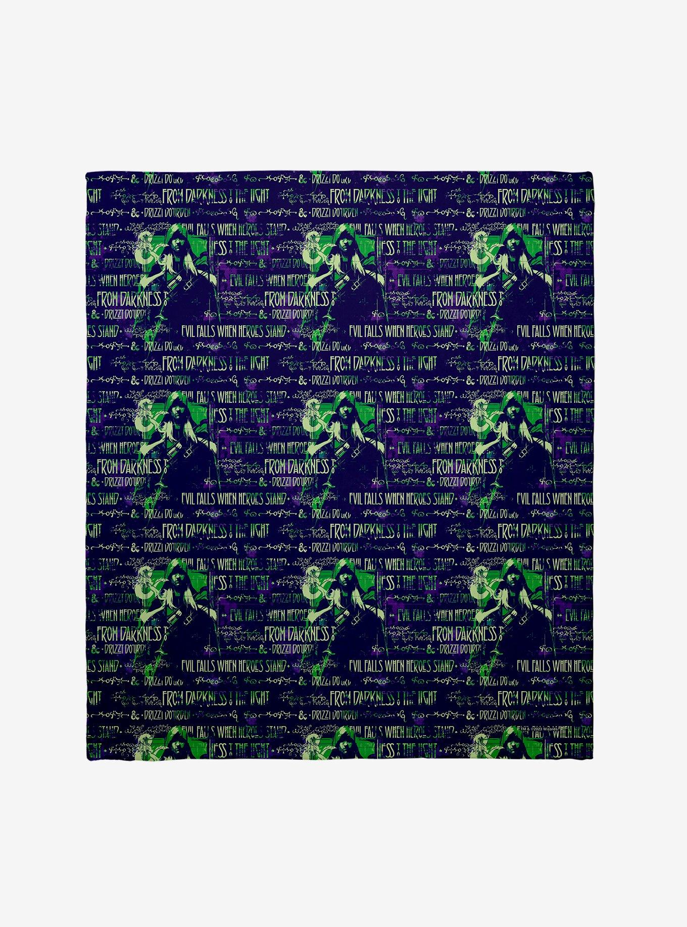 Dungeons & Dragons Warpaint Pattern Throw Blanket, , hi-res