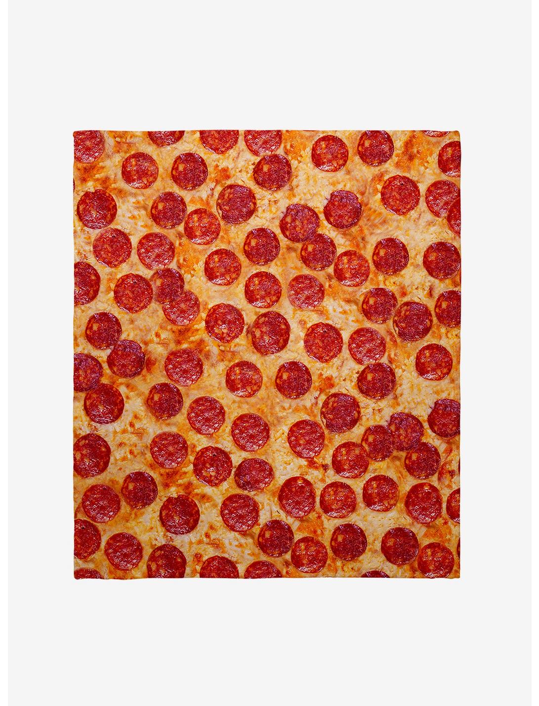 Pepperoni Pizza Throw Blanket, , hi-res