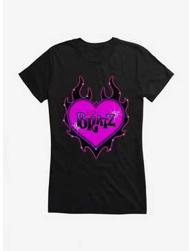 Bratz Flame Heart Girls T-Shirt, , hi-res