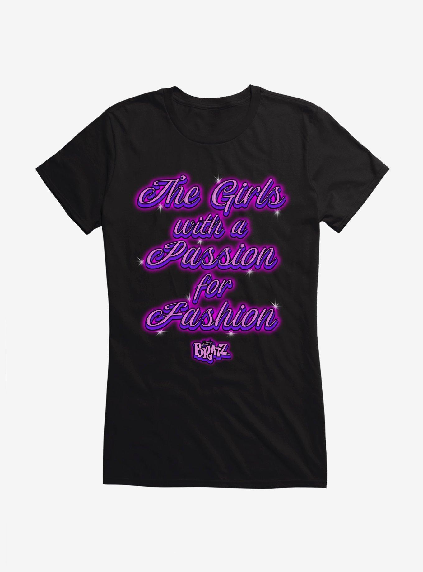 Bratz Passion For Fashion Girls T-Shirt, BLACK, hi-res