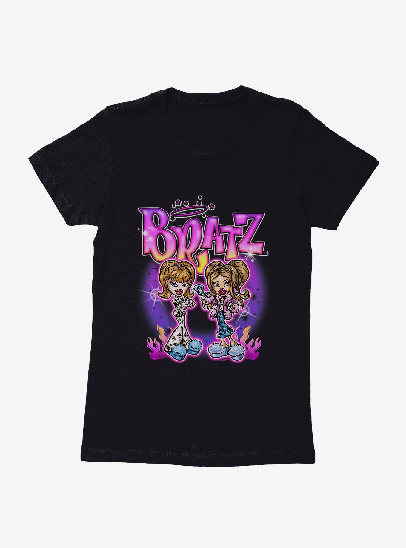 Bratz Passion Flames Womens T-Shirt, BLACK, hi-res
