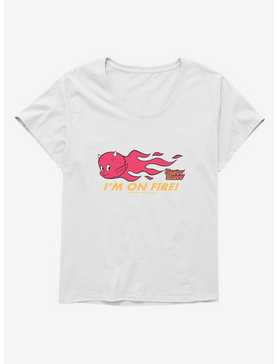 Hot Stuff The Little Devil I'm On Fire Girls T-Shirt Plus Size, , hi-res
