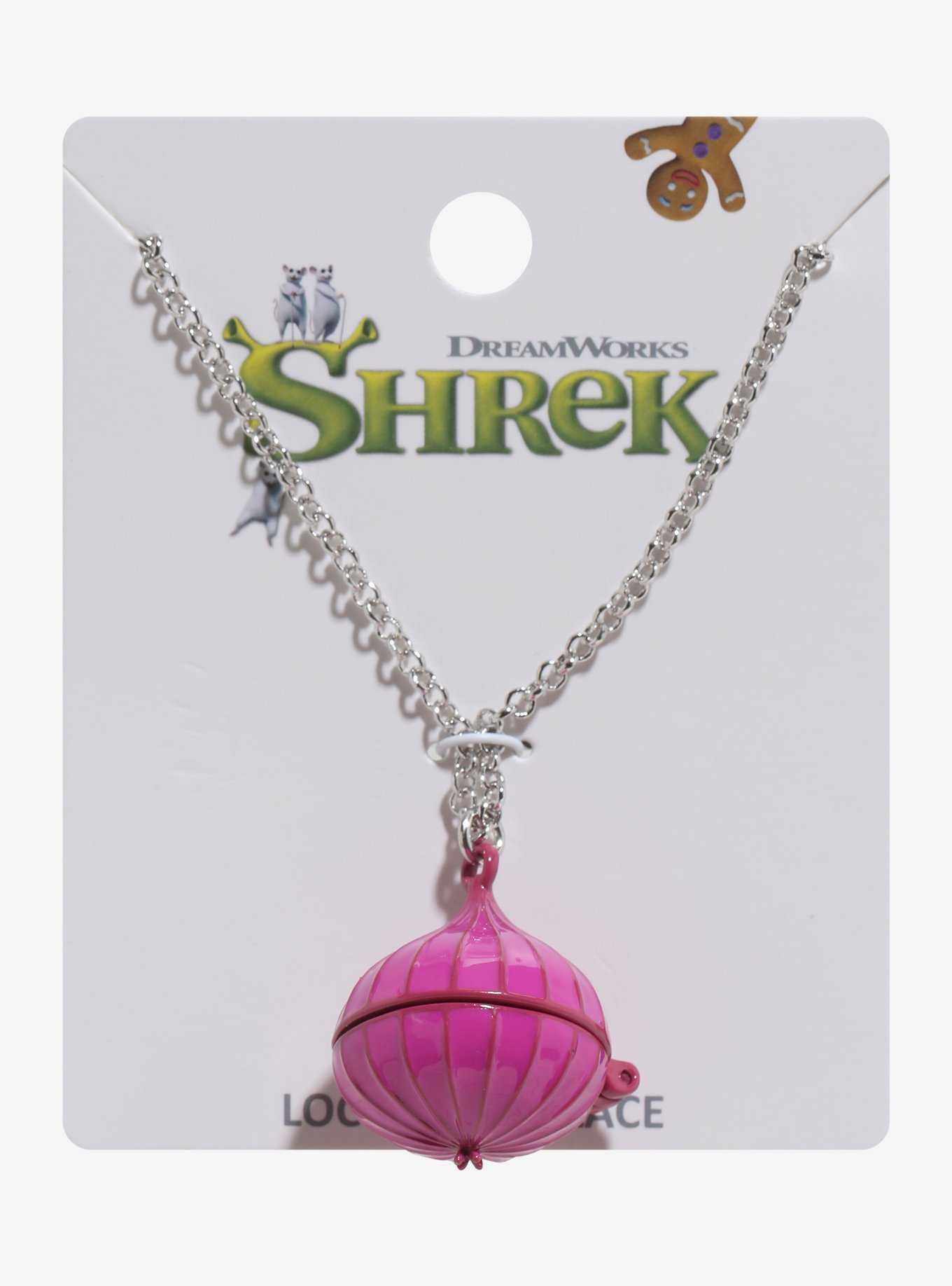 Shrek Onion Locket Necklace, , hi-res