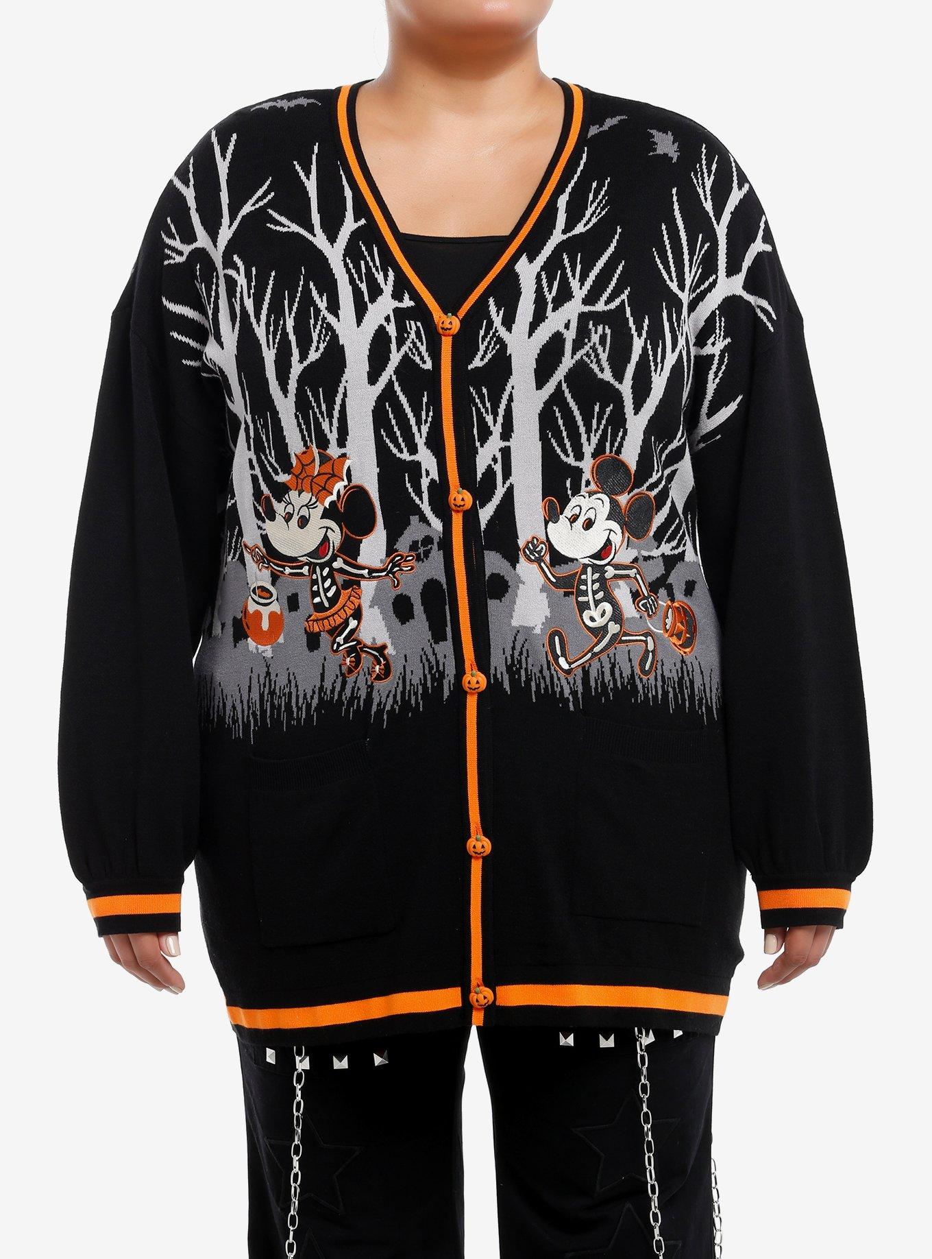 Her Universe Disney Halloween Trick-Or-Treat Girls Cardigan Plus Size, MULTI, hi-res