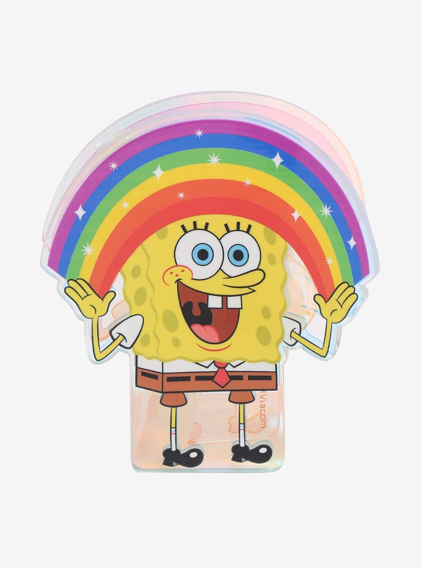 SpongeBob SquarePants Rainbow Claw Hair Clip, , hi-res