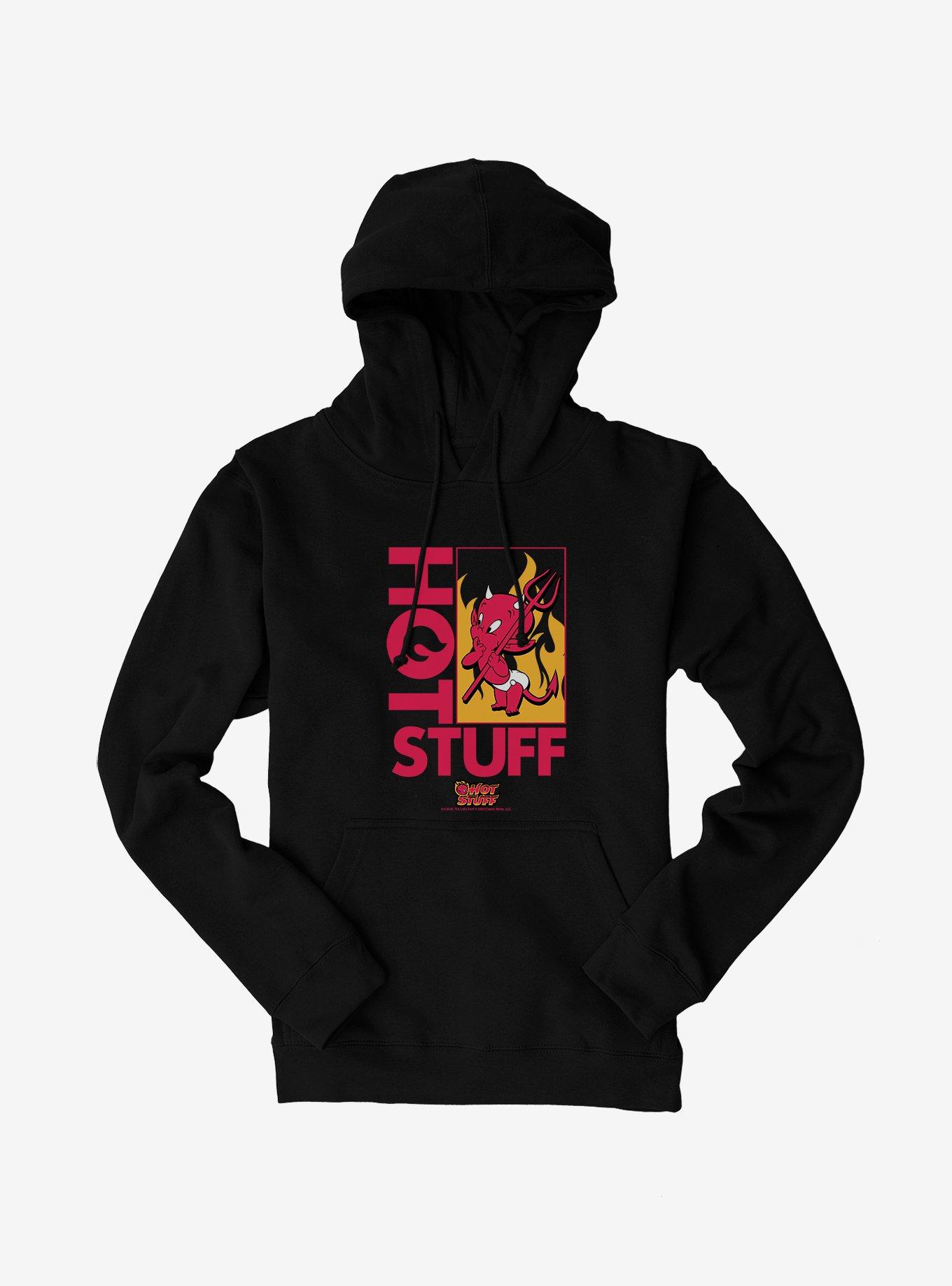 Hot Stuff The Little Devil Curious Hoodie, BLACK, hi-res