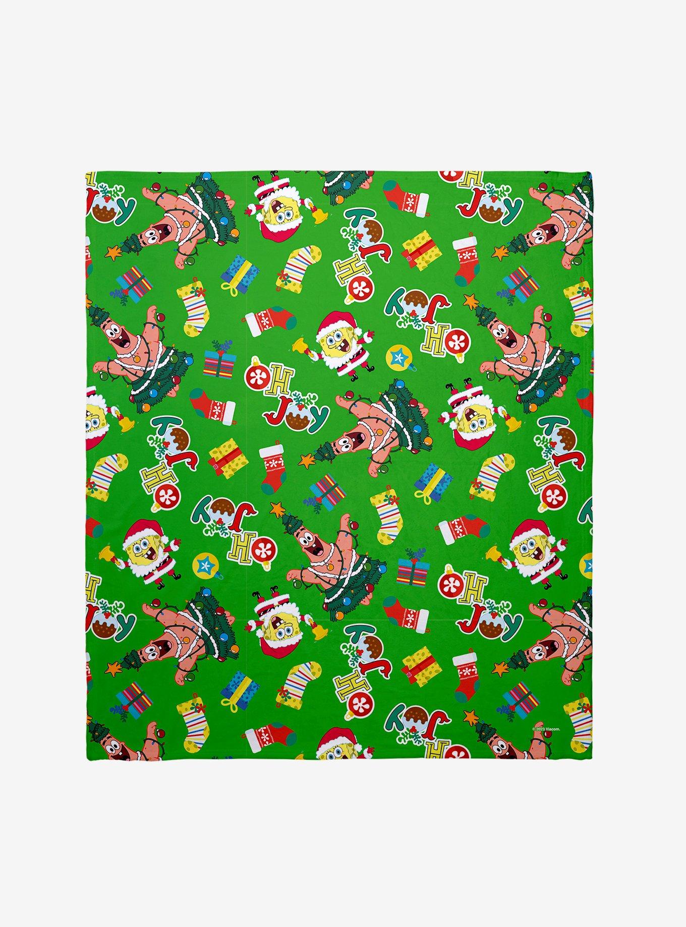 SpongeBob SquarePants Oh Joy Throw Blanket, , hi-res