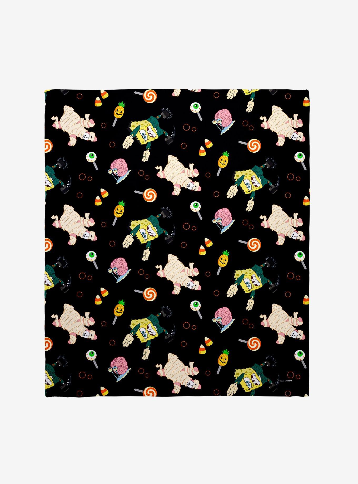 SpongeBob SquarePants Halloween Throw Blanket, , hi-res