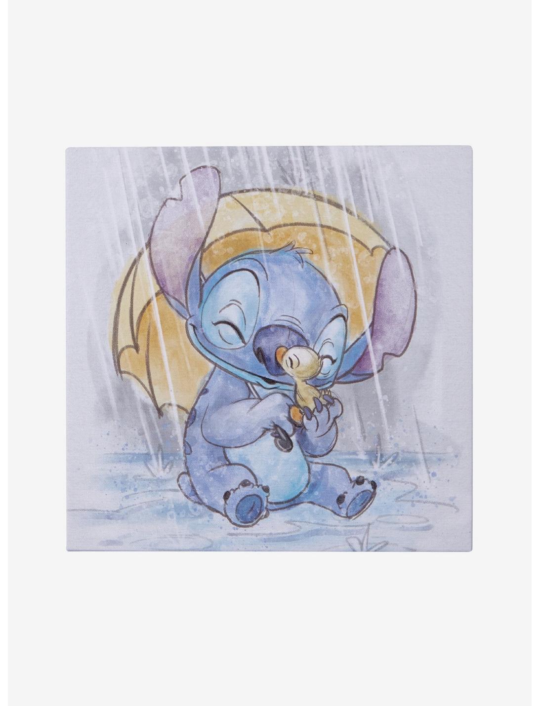 Disney Stitch Rainy Day Canvas Wall Art, , hi-res