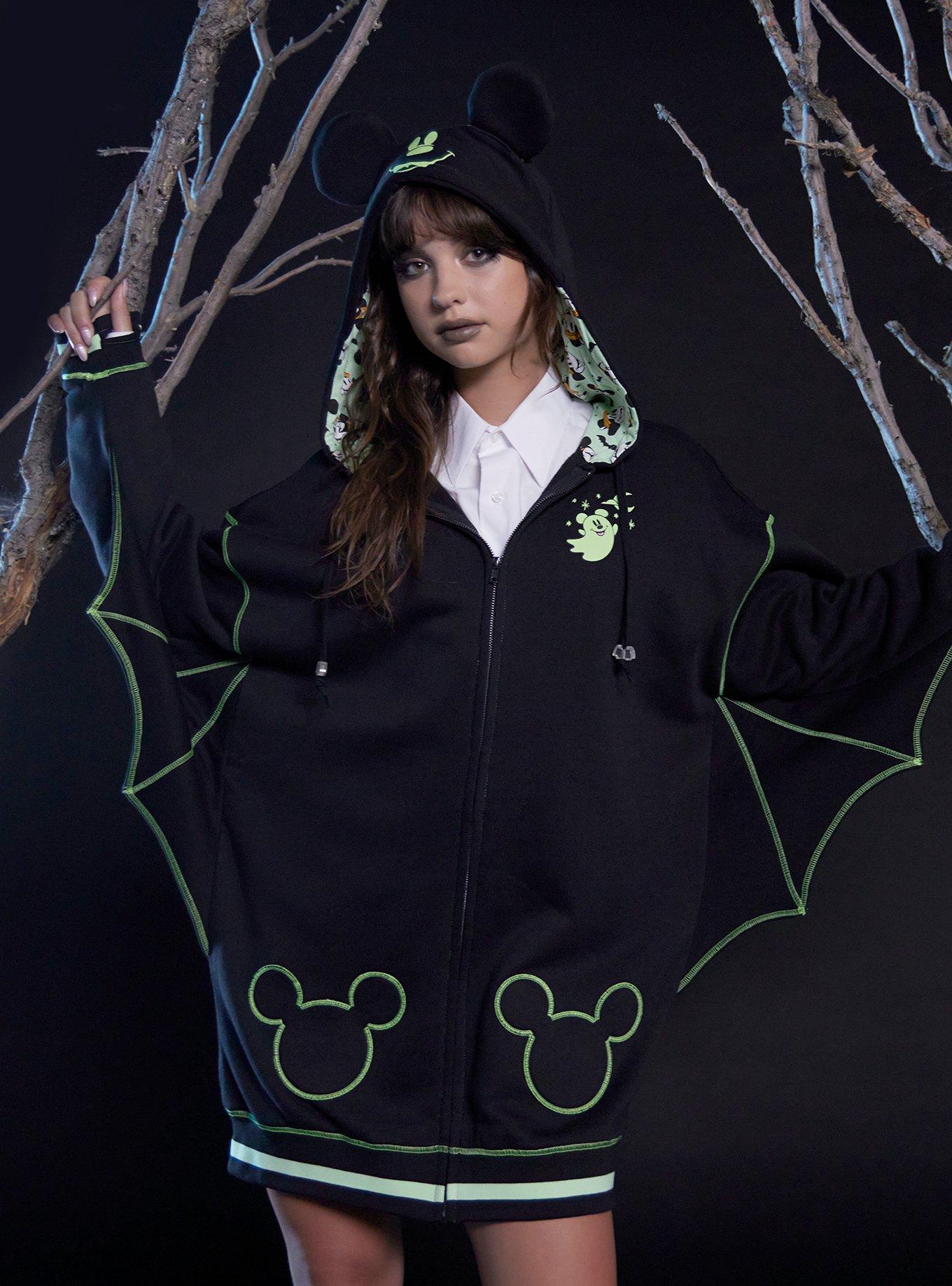 Her Universe Disney Halloween Mickey Mouse Ghost Glow-In-The-Dark ...