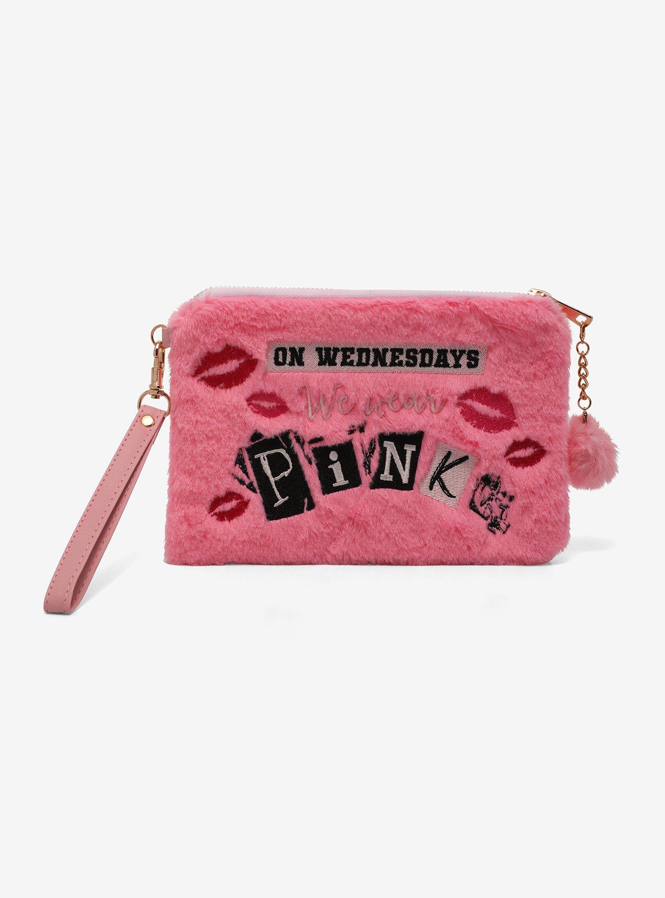 Mean Girls Fuzzy Accessory Pouch, , hi-res