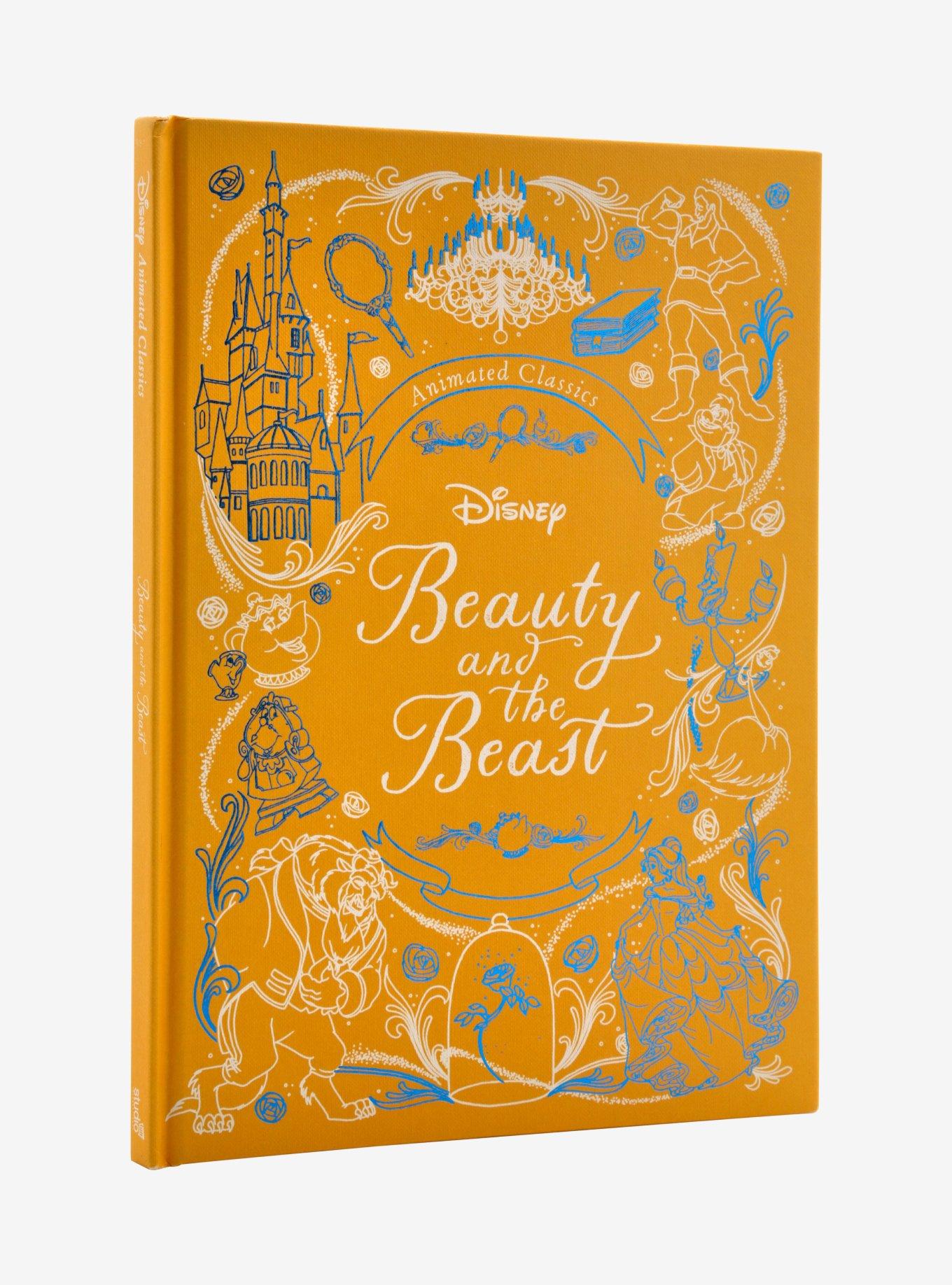 Disney Animated Classics: Beauty And The Beast Hardcover Book