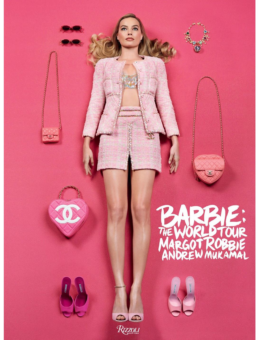 Barbie: The World Tour Hardcover Book By Margot Robbie & Andrew Mukamal, , hi-res