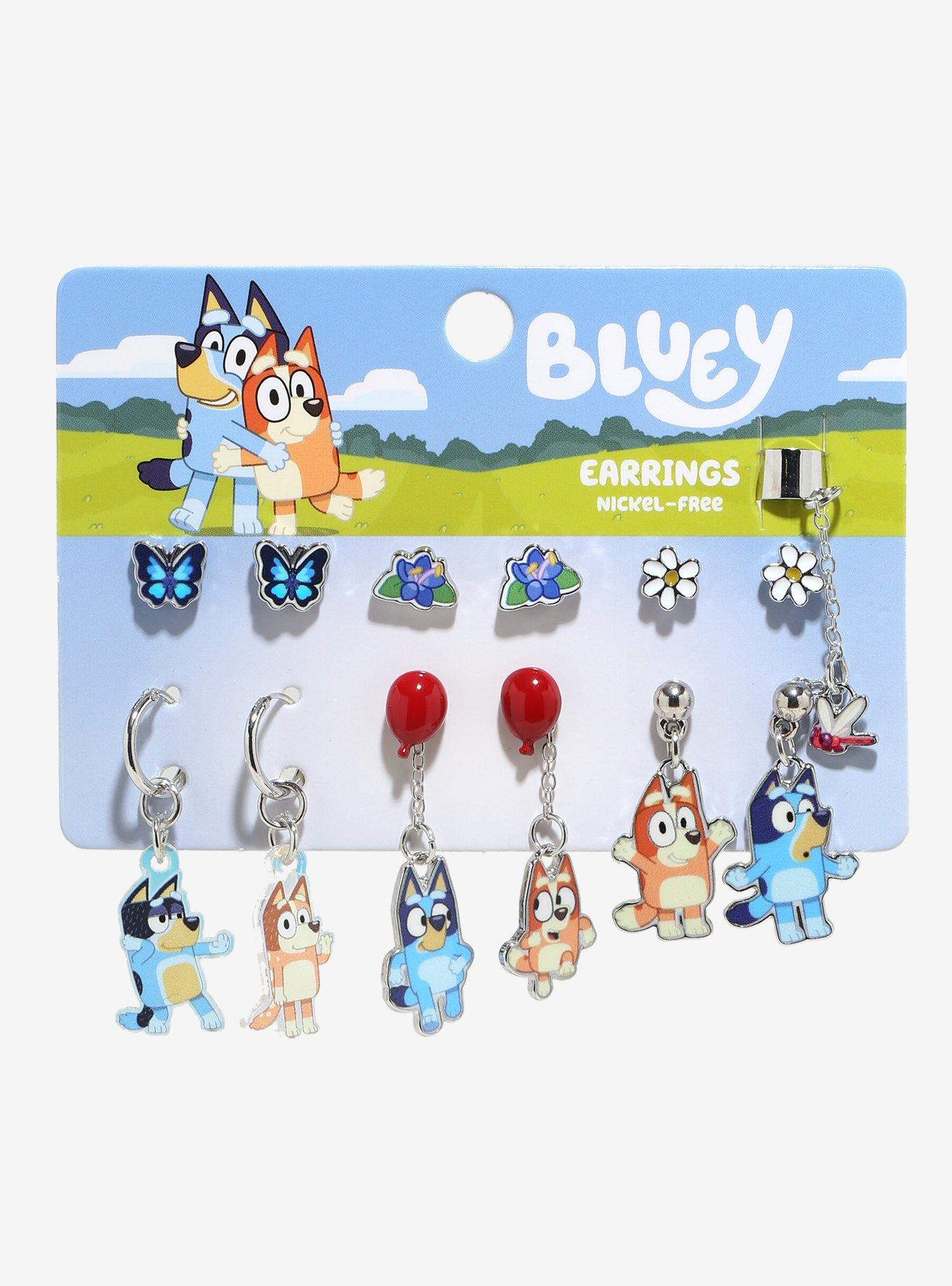 Bluey Icons & Characters Earring Set - BoxLunch Exclusive