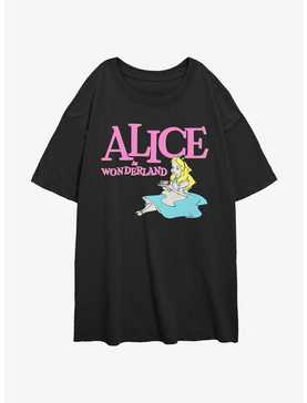 Disney Alice in Wonderland Tea Time Girls Oversized T-Shirt, , hi-res