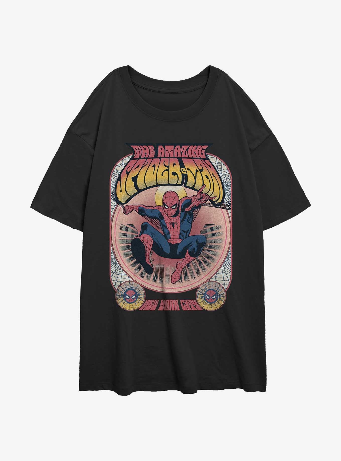 Marvel Spider-Man Spider-Gig Girls Oversized T-Shirt, , hi-res