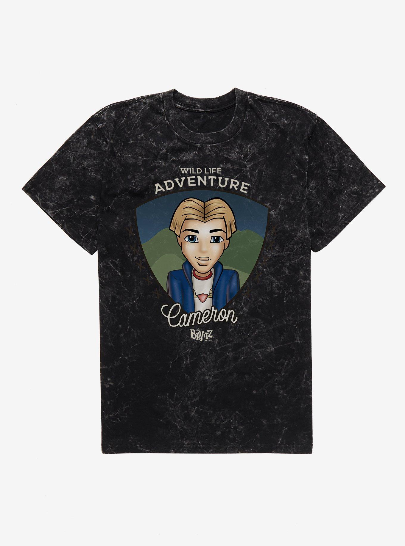 Bratz Wild Life Cameron Mineral Wash T-Shirt, , hi-res