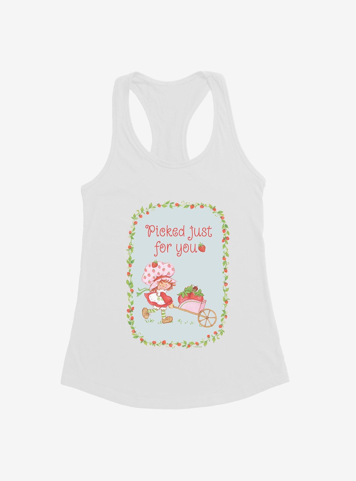 Strawberry Shortcake Picked Just For You Womens Tank Top, WHITE, hi-res