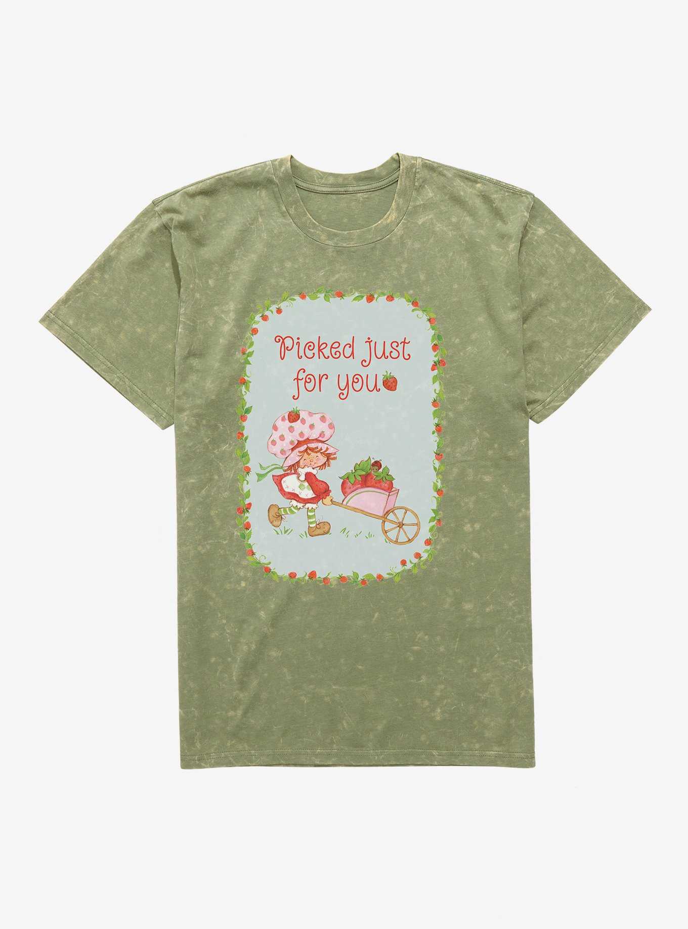 Strawberry Shortcake Picked Just For You Mineral Wash T-Shirt, , hi-res