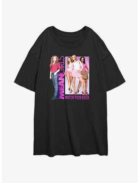 Mean Girls Watch Your Back Girls Oversized T-Shirt, , hi-res