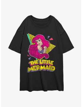 Disney The Little Mermaid 80's Classic Girls Oversized T-Shirt, , hi-res