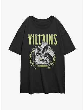 Disney Villains Thorny Lockup Girls Oversized T-Shirt, , hi-res