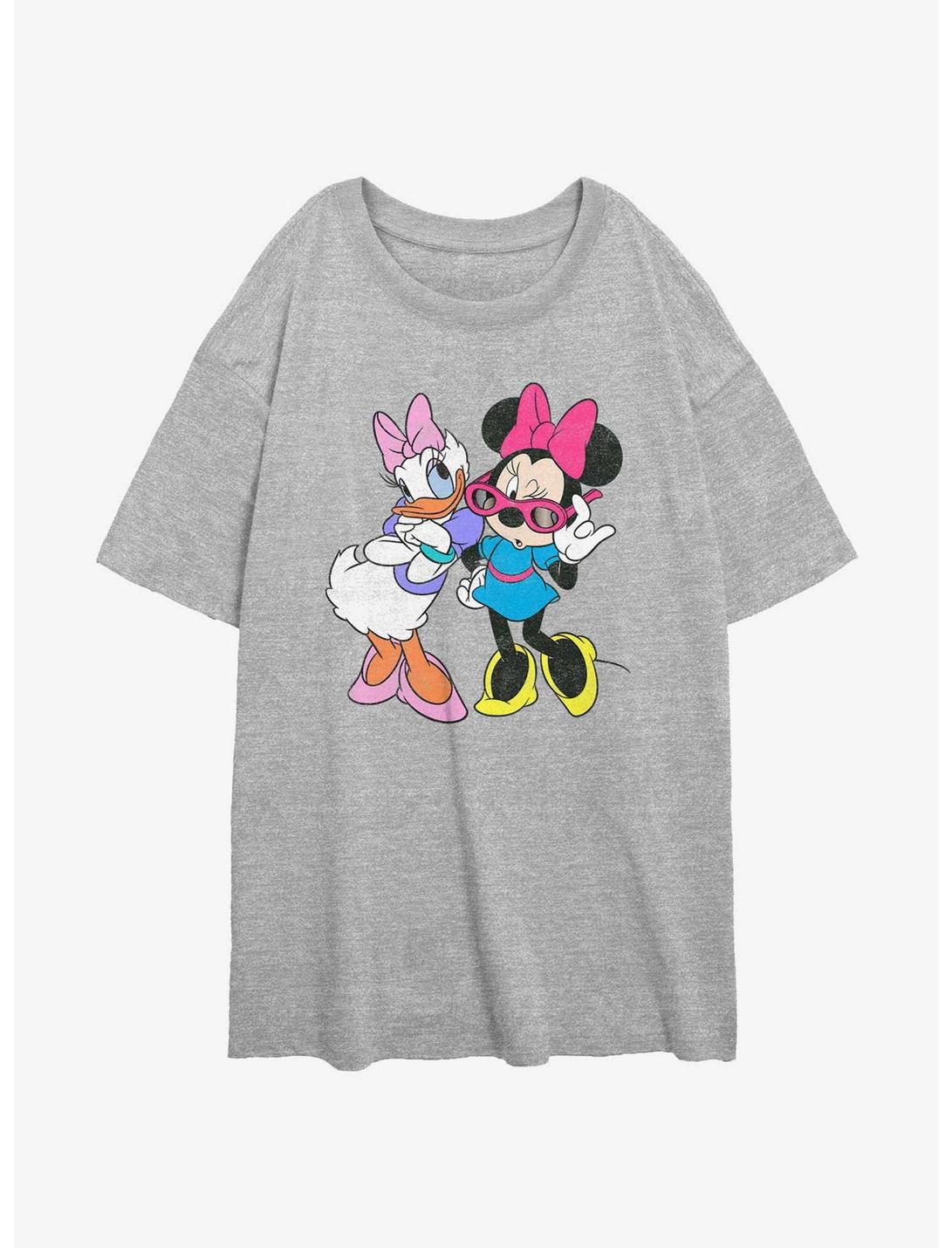 Disney Minnie Mouse & Daisy Duck Just Gals Girls Oversized T-Shirt, ATH HTR, hi-res