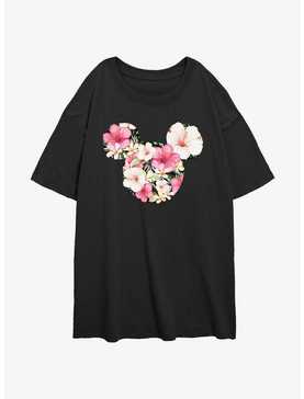 Disney Mickey Mouse Tropical Mouse Girls Oversized T-Shirt, , hi-res