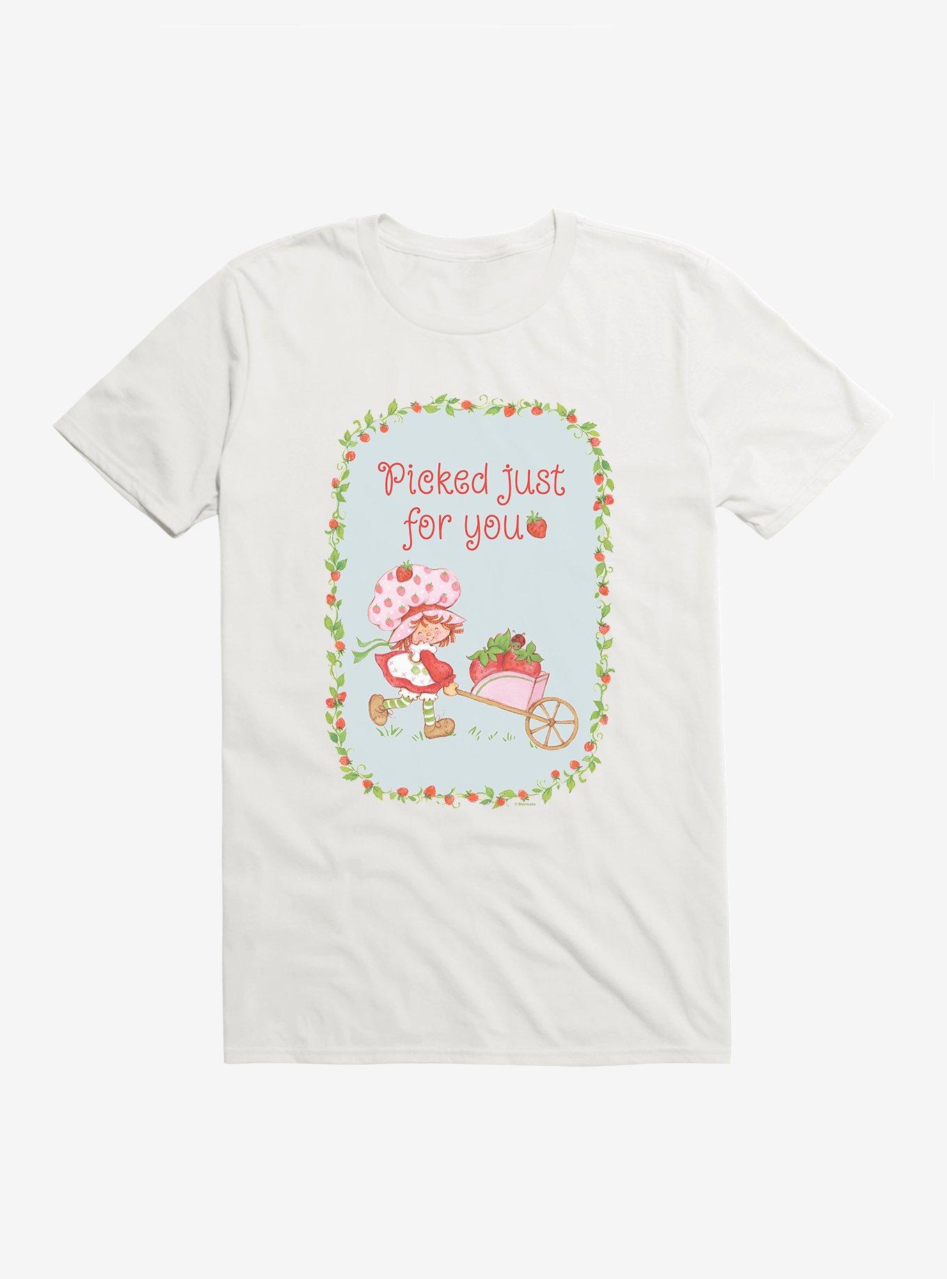 Strawberry Shortcake Picked Just For You T-Shirt, WHITE, hi-res