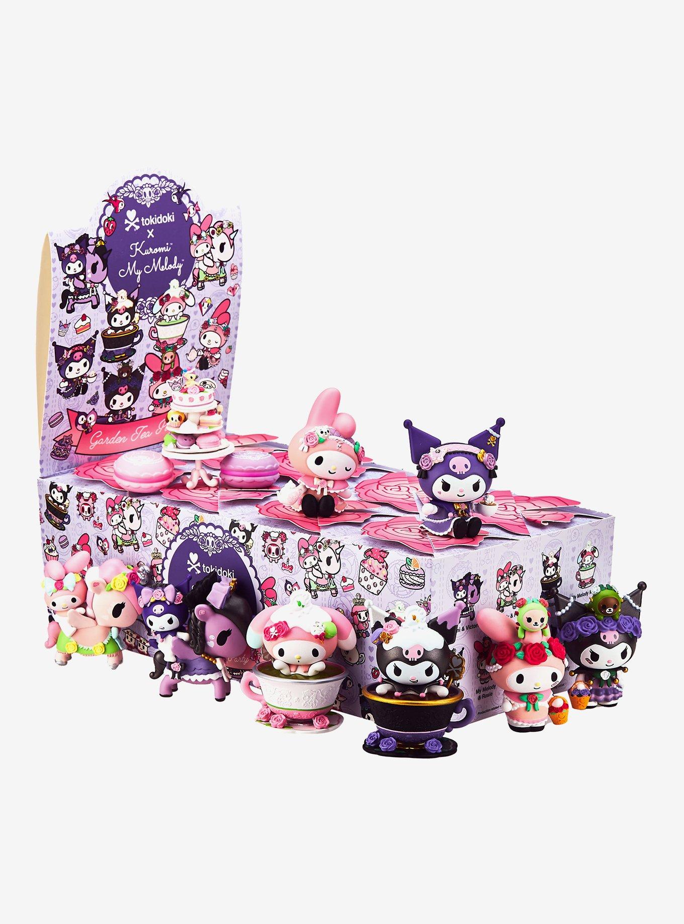 Tokidoki X Kuromi & My Melody Garden Tea Party Blind Box Figure | Hot Topic Tokidoki X Kuromi & My Melody Garden Tea Party Blind Box Figure | Hot Topic