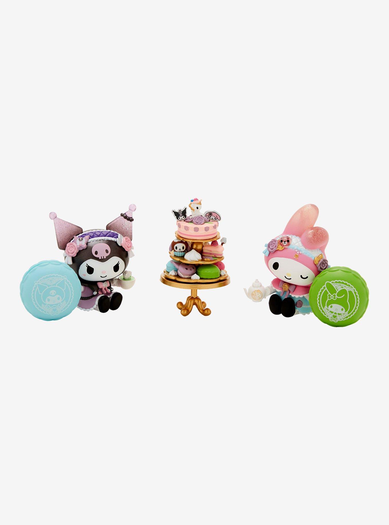 tokidoki Sanrio Kuromi u0026 My Melody Garden Tea Party Figure Set