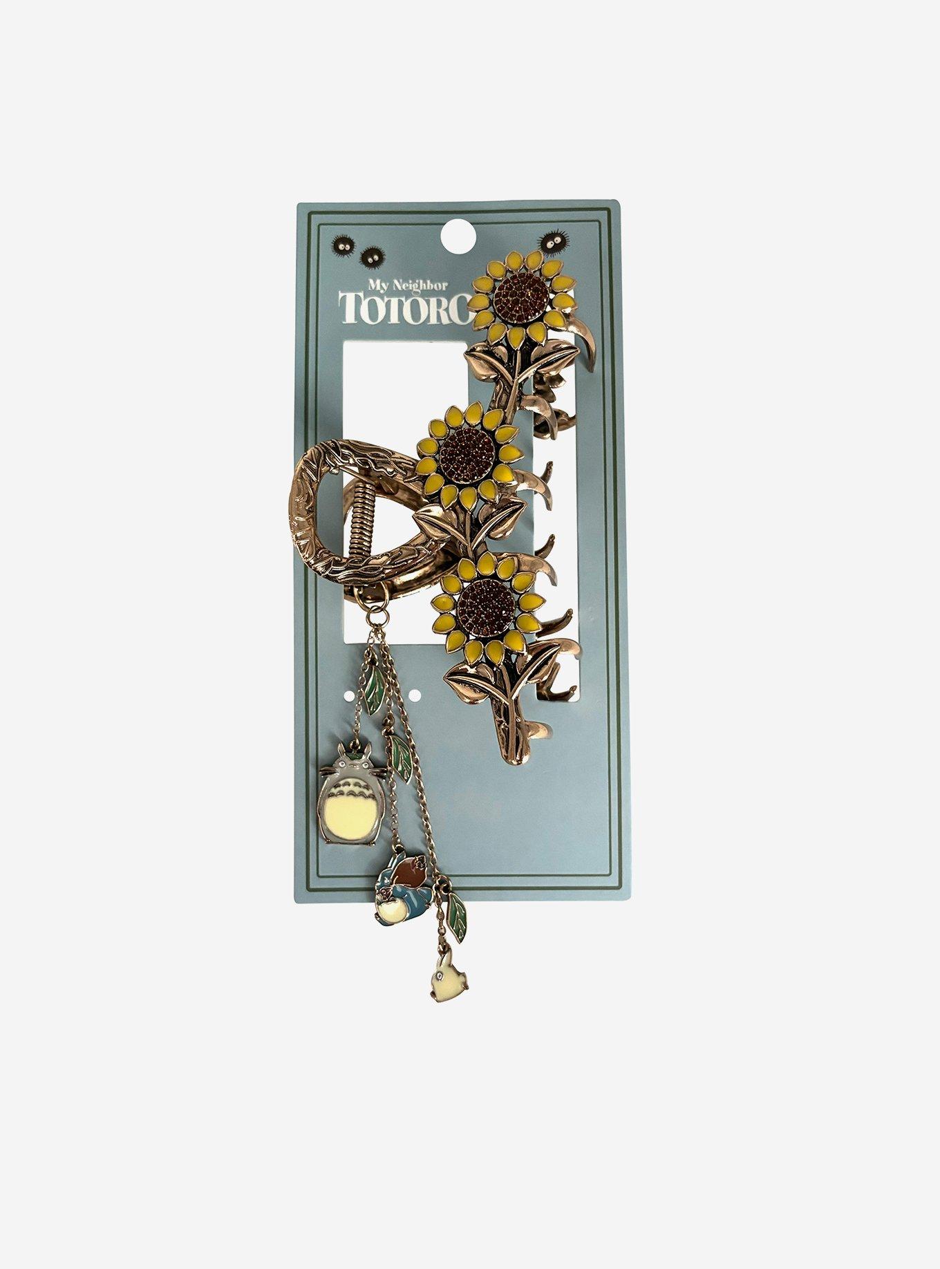 Studio Ghibli My Neighbor Totoro Floral Claw Clip My Neighbor Totoro Claw Clip - Etsy main image 2