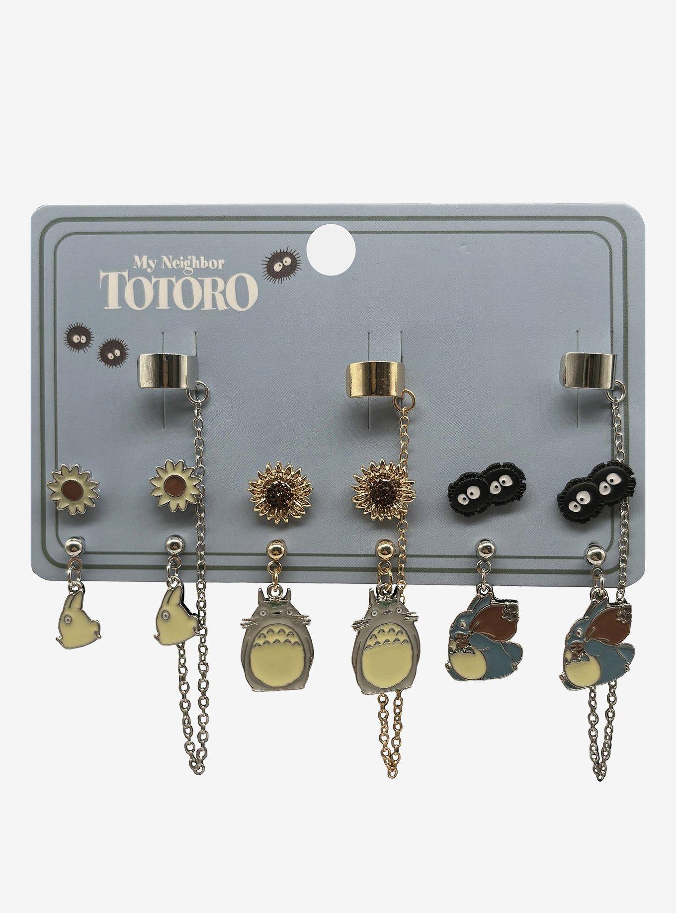 Studio Ghibli&reg; My Neighbor Totoro Sunflower Cuff Earring Set, , hi-res