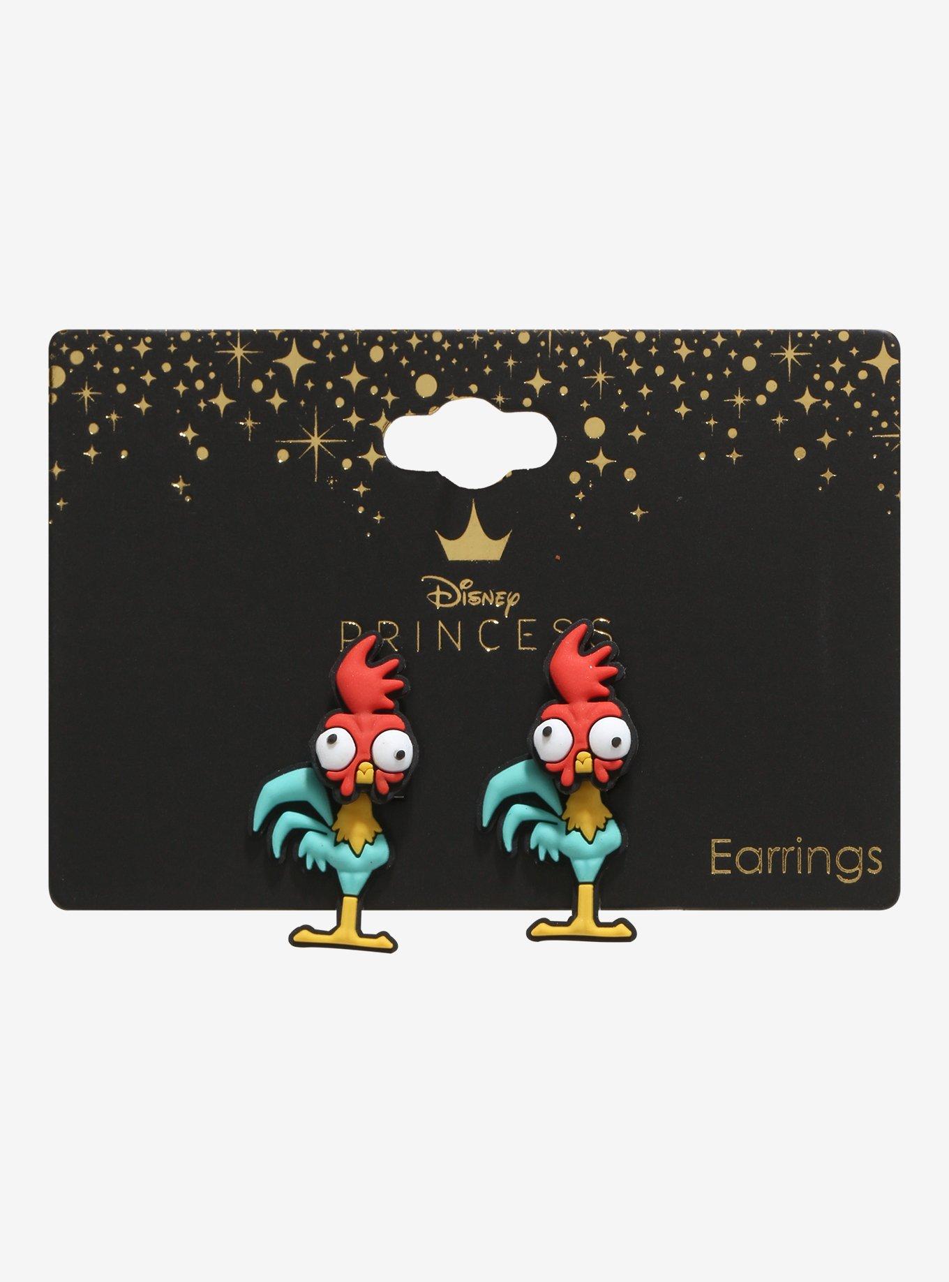 Disney Moana Hei Hei Front/Back Earrings, , hi-res