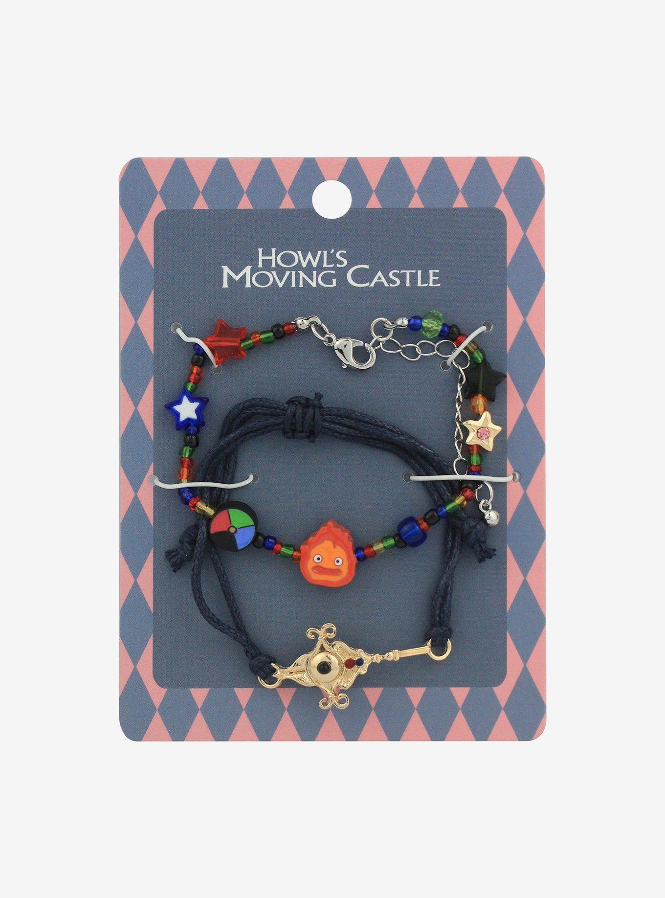 Studio Ghibli® Howl's Moving Castle Icons Bead Bracelet Set, , hi-res