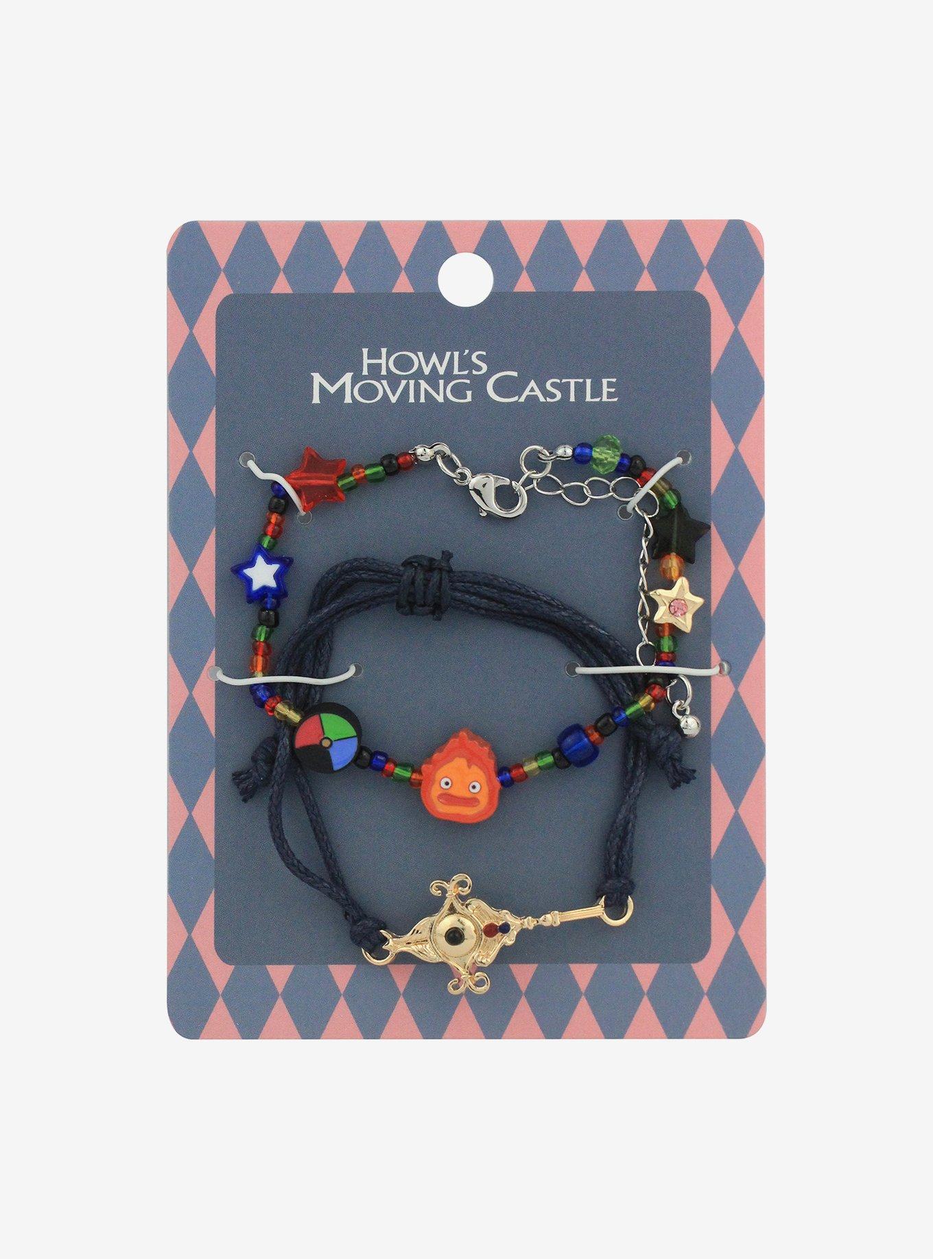 Studio Ghibli&reg; Howl's Moving Castle Icons Bead Bracelet Set, , hi-res