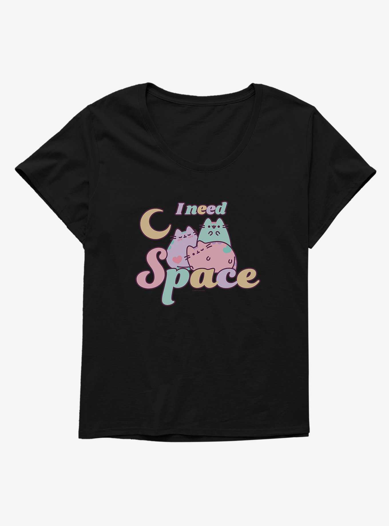 Pusheen I Need Space Girls T-Shirt Plus Size, , hi-res