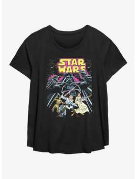 Star Wars Comic Style Girls T-Shirt Plus Size, , hi-res