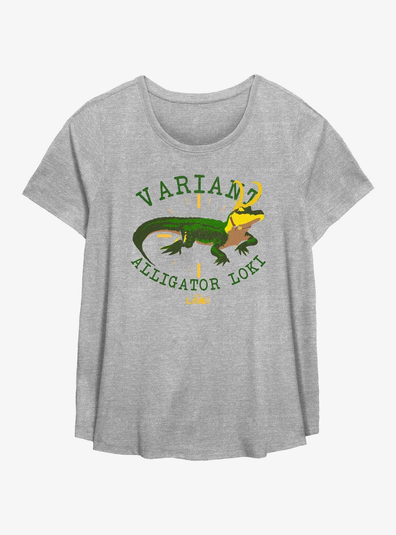 Marvel Loki Alligator Loki Variant Girls T-Shirt Plus Size, , hi-res