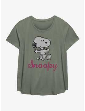 Peanuts Snoopy Hug Girls T-Shirt Plus Size, , hi-res
