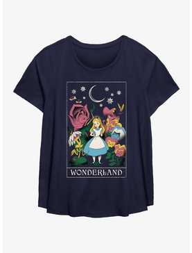 Disney Alice In Wonderland Cosmic Girls T-Shirt Plus Size, , hi-res