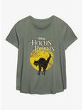 Disney Hocus Pocus Cat Girls T-Shirt Plus Size, SAGE, hi-res