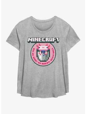 Minecraft Axolotl Adventures Girls T-Shirt Plus Size, , hi-res