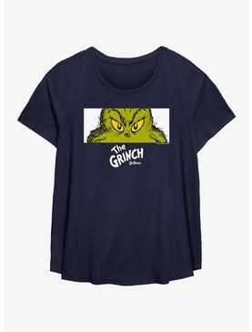 Dr. Seuss How The Grinch Stole Christmas Eyes Girls T-Shirt Plus Size, , hi-res