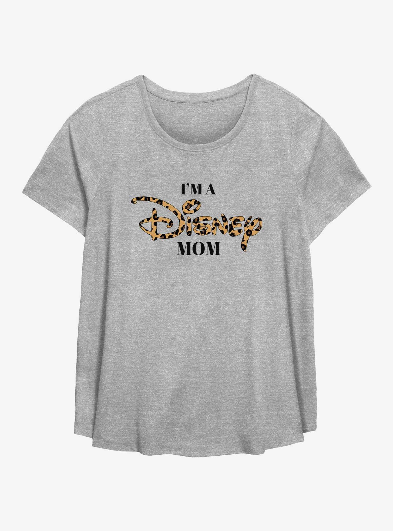 Disney Mom Leopard Fill Girls T-Shirt Plus Size, , hi-res