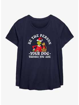 Dr. Seuss How The Grinch Stole Christmas Your Dog Thinks You Are Girls T-Shirt Plus Size, , hi-res