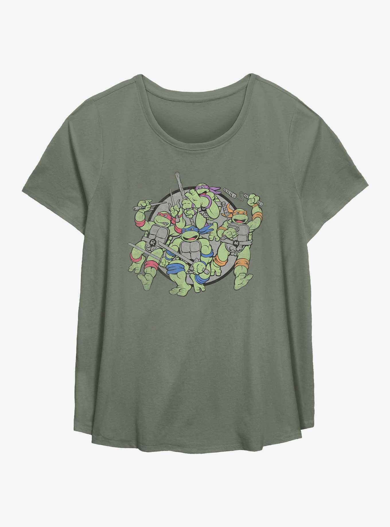 Teenage Mutant Ninja Turtles The Bros Girls T-Shirt Plus Size