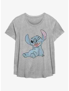 Disney Lilo & Stitch Winking Stitch Girls T-Shirt Plus Size, , hi-res